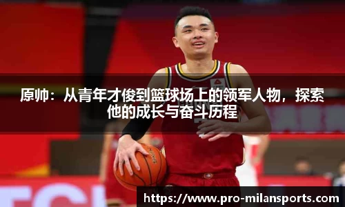 原帅：从青年才俊到篮球场上的领军人物，探索他的成长与奋斗历程